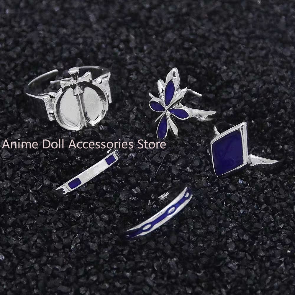 Men Accessories For Gift - แหวนอนิเมะ Genshin Impact แหวน Pantalone Regrator