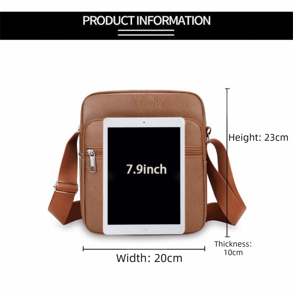กระเป๋าสะพายข้างผู้ชายหนัง PU  - Men'S Accessories Backpack บทวิจารณ์และราคา