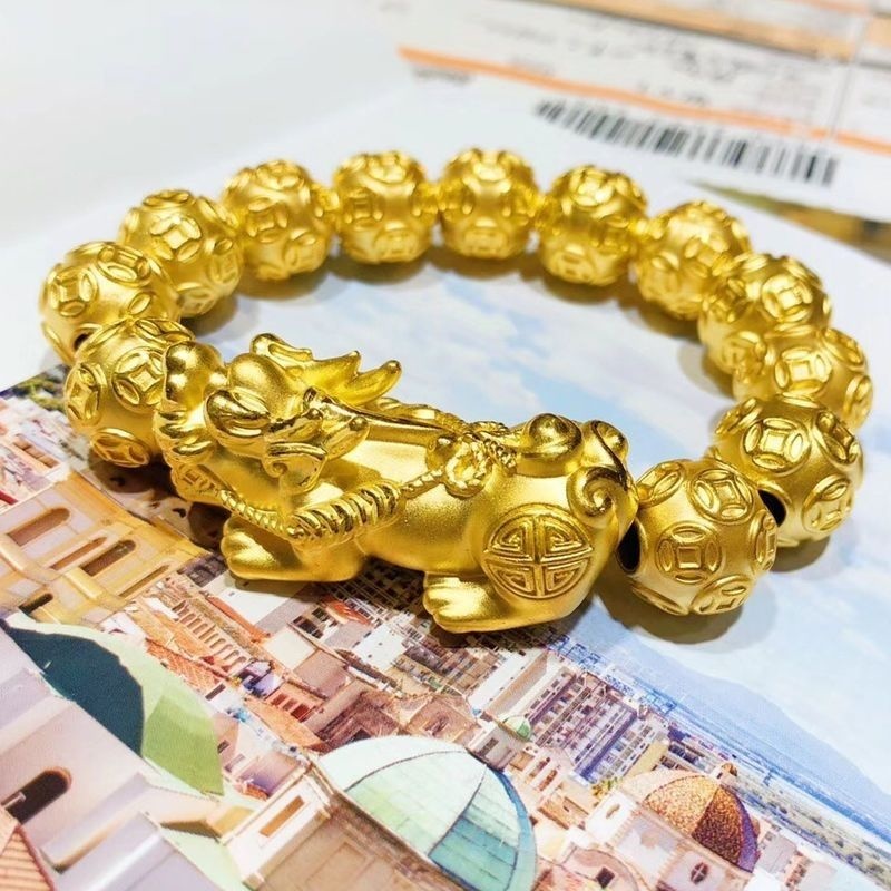 ขอแนะนำให้100% สร้อยข้อมือทองค - Bracelet Beaded Men บทวิจารณ์และราคา