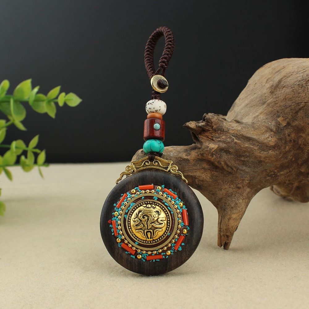พวงกุญแจไม้มะเกลือสไตล์ชาติพัน - Men Accessories Nepal บทวิจารณ์และราคา