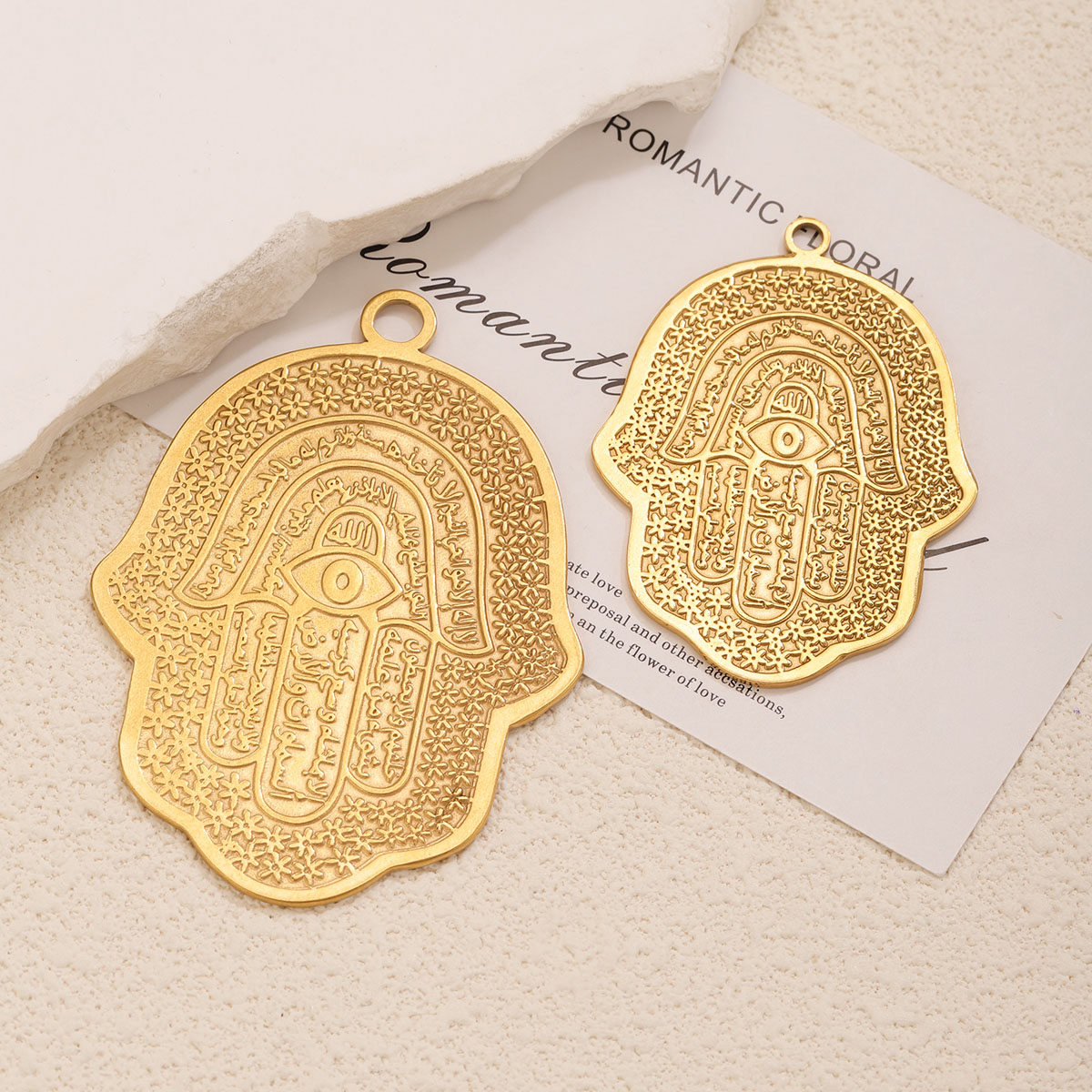 จี้รูปมือฮัมซาและดวงตาป้องกันภ - Men Accessories For Hand บทวิจารณ์และราคา