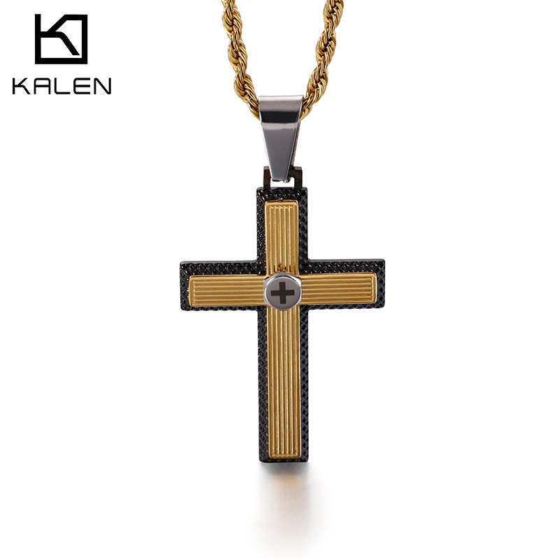 Kalen Hiphop Cross จี้สร้อยคอผ - Men Accessories Singapore บทวิจารณ์และราคา