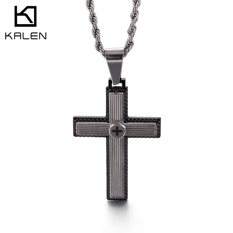 Kalen Hiphop Cross จี้สร้อยคอผ - Men Accessories Singapore บทวิจารณ์และราคา