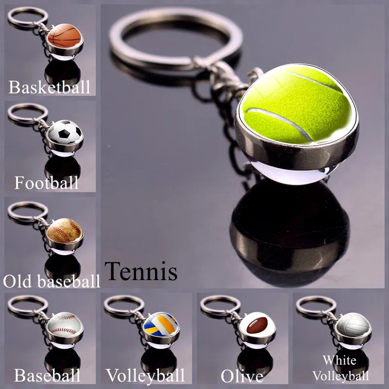 กีฬาฟุตบอลลูกบอลแก้วจี้พวงกุญแ - Men'S Volleyball Accessories บทวิจารณ์และราคา