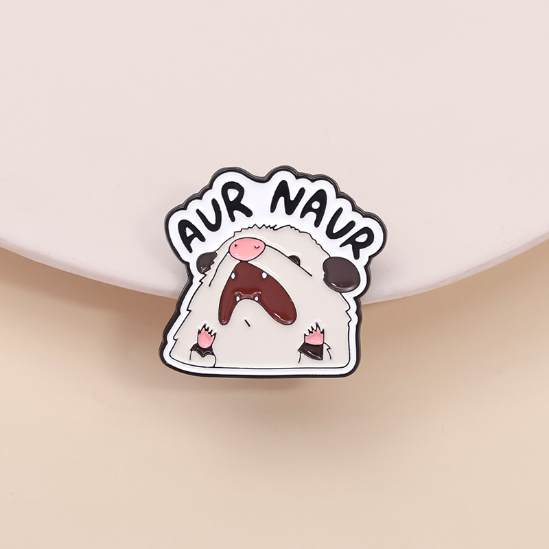 AVR NAUR Raccoon เคลือบ Pin ป้ - Men'S Accessories Quotes บทวิจารณ์และราคา