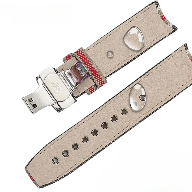 สายนาฬิกาข้อมือไนลอนทอสำหรับ B - Men'S Accessories Burberry บทวิจารณ์และราคา