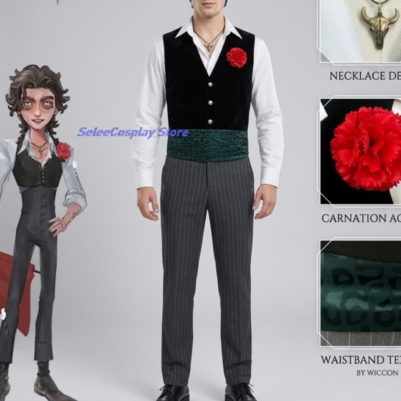 ผู้ใหญ่คอสเพลย์เกมเกมไอดีนิตี้ - Men Accessories For Suit บทวิจารณ์และราคา
