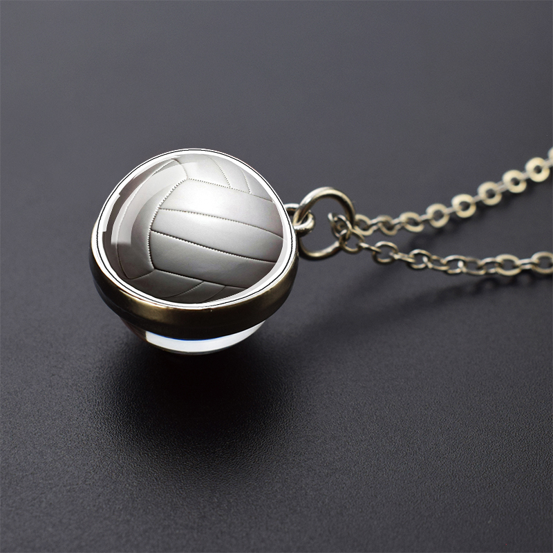 สร้อยคอจี้ลูกฟุตบอลบาสเก็ตบอลว - Men'S Volleyball Accessories บทวิจารณ์และราคา