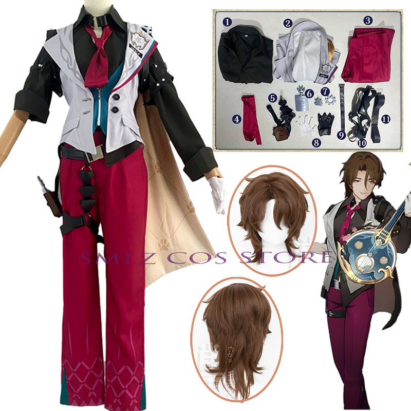 Gallagher คอสเพลย์ Honkai Star - Men Accessories For Suit บทวิจารณ์และราคา