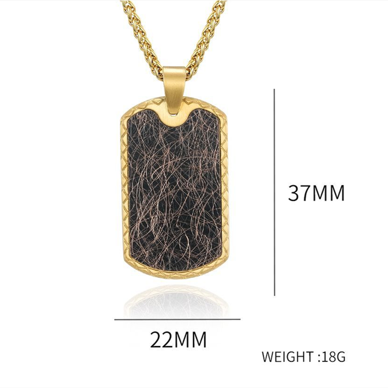 ใหม่สแตนเลสสตีลทหารยี่ห้อจี้ S - Men Accessories List บทวิจารณ์และราคา