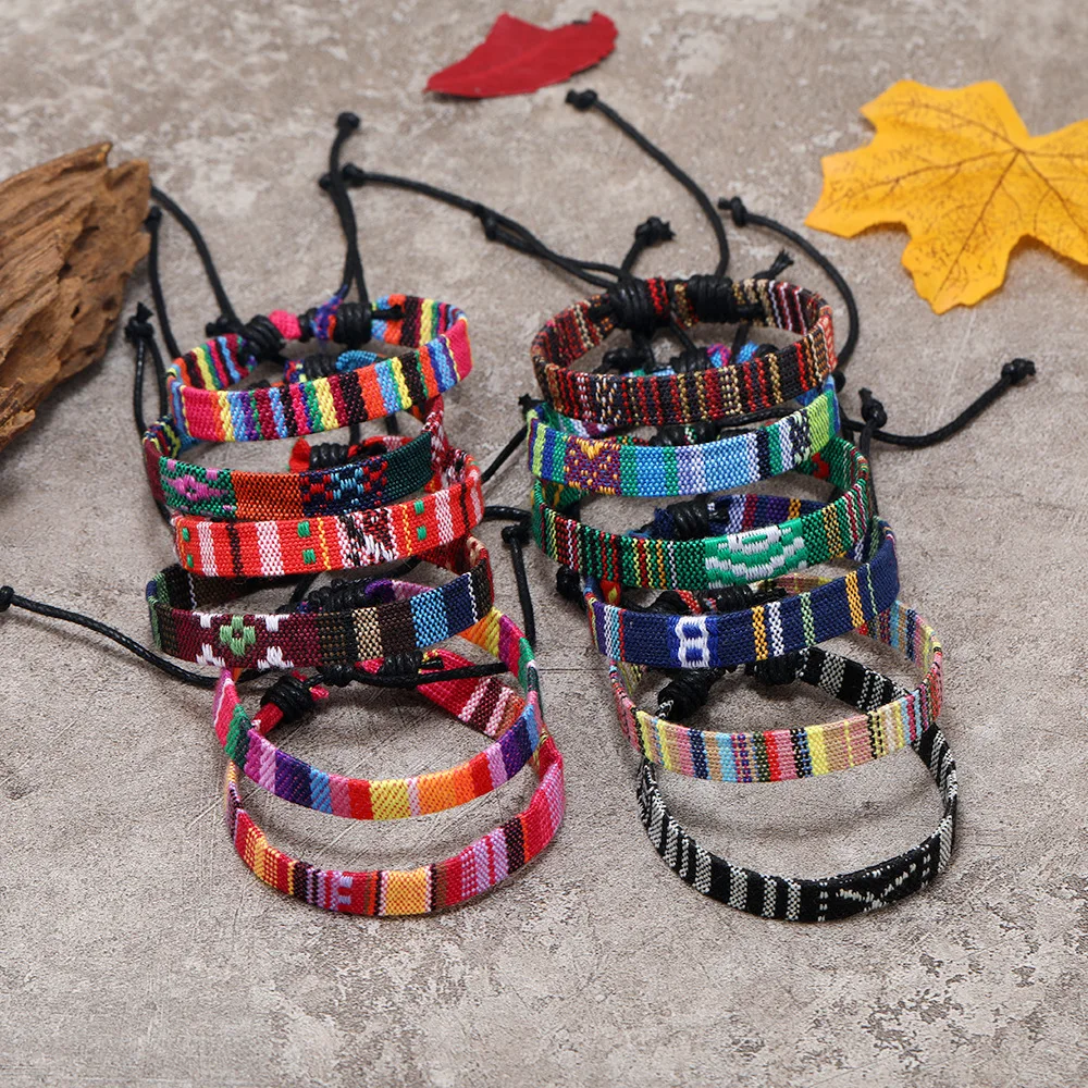 ชุดสร้อยข้อมือหลากสีเนปาล12ชิ้ - Men Accessories Nepal บทวิจารณ์และราคา