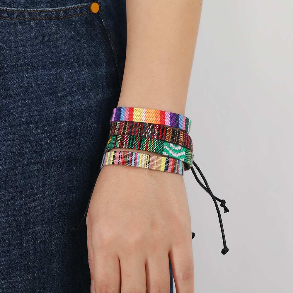 ชุดสร้อยข้อมือหลากสีเนปาล12ชิ้ - Men Accessories Nepal บทวิจารณ์และราคา