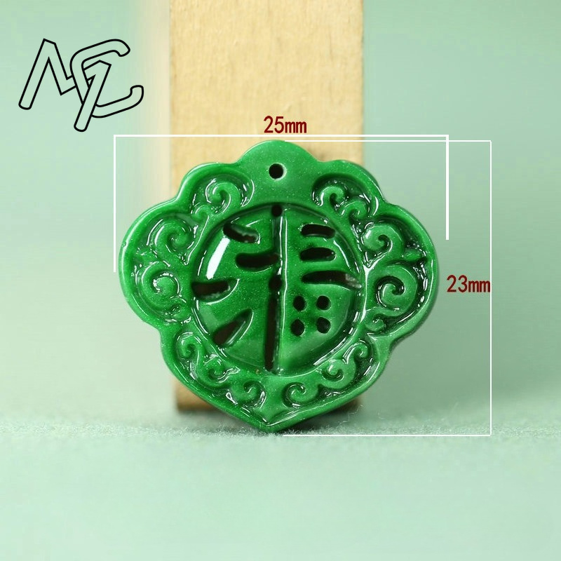 2 ชิ้น DIY หยกเขียวธรรมชาติแบบ - Men Accessories For Gift บทวิจารณ์และราคา