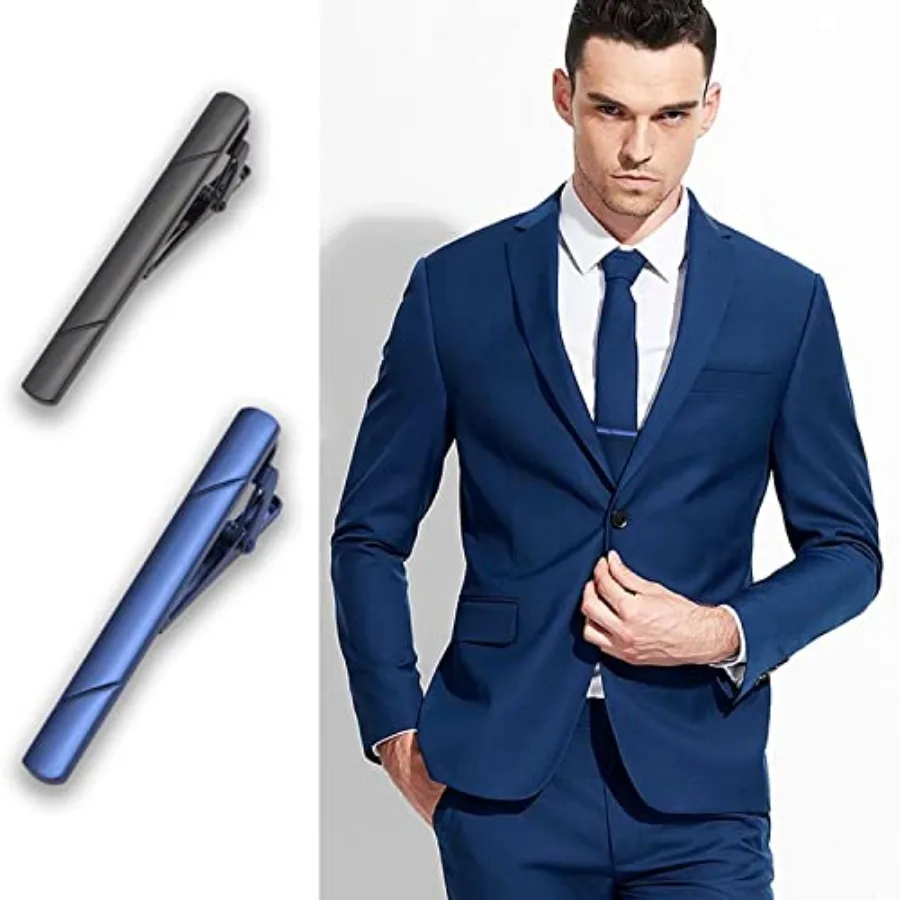 คลิปหนีบเนคไทสำหรับผู้ชาย 4 ชิ - Men Accessories For Gift บทวิจารณ์และราคา