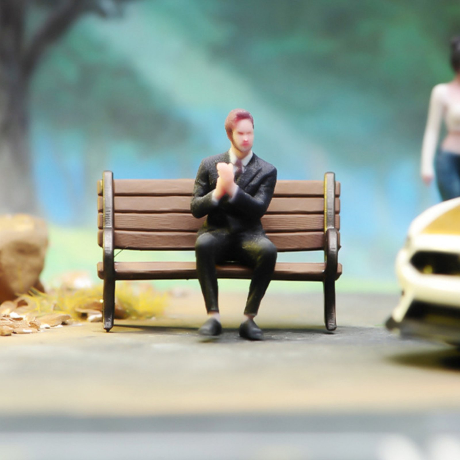 ฟิกเกอร์ชายนั่งขนาด 1:64 พิมพ์ - Men Accessories For Suit บทวิจารณ์และราคา